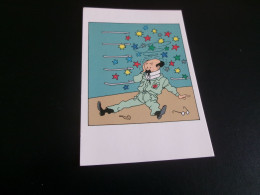 BELLE ILLUSTRATION.."LES AVENTURES DE TINTIN....OBJECTIF LUNE"...par HERGE - Bandes Dessinées