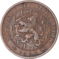 Monnaie, Pays-Bas, 2-1/2 Cent, 1906 - 2.5 Centavos