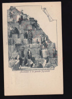 Ascension à La Grande Pyramide - Postkaart - Pyramides