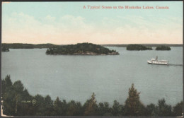 A Typical Scene On The Muskoka Lakes, Canada, C.1905-10 - Valentine's Postcard - Muskoka