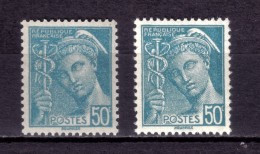 N° 538 (variété De Couleur : Turquoise/bleu Vert) NEUF** - Unused Stamps