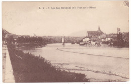 Seyssel - 1924 - Le Pont Et Les Deux Seyssel # 3-13/8 - Seyssel