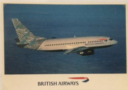 BRITISH AIRWAYS B737 Postcard - Airline Issue - 1946-....: Ere Moderne