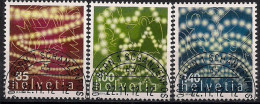 2012 Schweiz   Mi. 2271-3 FD-used   Weihnachten - Used Stamps