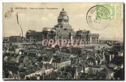 CPA Bruxelles Palais De Justice Vue Generale - Cartas Panorámicas