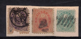 JAPON             1879    N° 62 (abimé) - 64 - 50 Oblitérés - Used Stamps