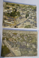 THOUARCE & TURQUANT - LOT 2 CARTES : VUE GENERALE AERIENNE - Thouarce