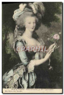 CPA Musse De Versailles Marie Antoinette Par Mme Vigee Lebrun - Storia