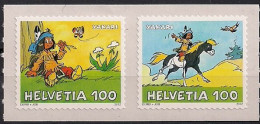 2012 Schweiz   Mi. 2277-8  **MNH  Der Kleine Indianer Yakari - Unused Stamps