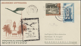 Eröffnungsflug Lufthansa Montevideo, Hamburg 10.4.57/ Montevideo 15.4.57 - Eerste Vluchten