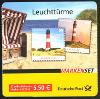 75aII MH Leuchttürme MIT Grünem Punkt, ** Postfrisch - 2001-2010