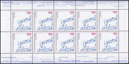 1890 Donaueschinger Musiktage - 10er-Bogen ** - 1991-2000
