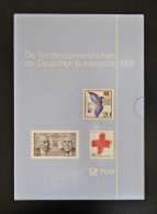 Jahrbuch Bund 1988, Postfrisch ** - Wie Verausgabt - Colecciones Anuales