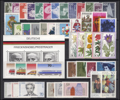 826-874 Bund-Jahrgang 1975 Komplett, Postfrisch ** - Colecciones Anuales