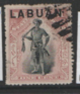 North Borneo Labuan 1897  SG 89  1c  Perf 14.1/2x15  Fine Used - Nordborneo (...-1963)