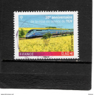 FRANCE 2011 TGV Cachet Rond YVERT  4592 Oblitéré - Usati