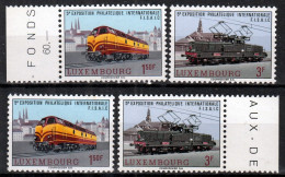 ⁕ LUXEMBOURG 1966 ⁕ Philatelic Exhibition FISAIC Railway Workers Philatelists Mi.735-736 X2⁕ 4v MNH - Nuovi