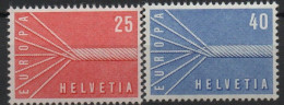 Suisse Switzerland Europa 1957 MNH - Nuevos