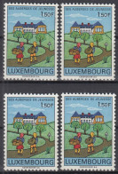 ⁕ LUXEMBOURG 1967 ⁕ Jugendherberge Mi.753 Youth Hostel ⁕ 4v MNH - Unused Stamps