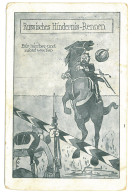 RUS 46 - 21594 COMIC, Tzar NICOLAS II, Russia - Old Postcard, CENSOR - Used - 1915 - Russland