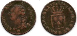 MA 33855 / France - Frankreich 1 Sol 1791 R 1 Er Semestre Louis XVI TTB - 1774-1791 Luigi XVI