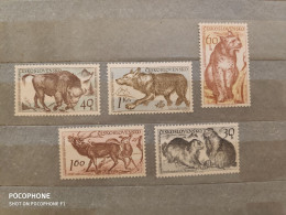 1959	Czechoslovakia	Animals (F88) - Unused Stamps
