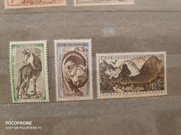 1957	Czechoslovakia	Animals Park (F88) - Unused Stamps