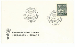 SC 27 - 469 Scout ISLAND - Cover - Used - 1966 - Covers & Documents