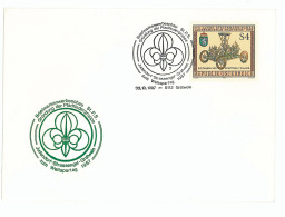 SC 27 - 751 Scout AUSTRIA - Cover - Used - 1987 - Lettres & Documents