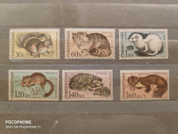 1967	Czechoslovakia	Animals (F88) - Unused Stamps
