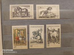 1969	Czechoslovakia	Horses (F88) - Unused Stamps