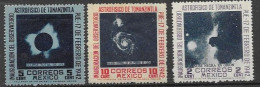 Mexico 1937 Mlh * 37 Euros Planets Space Good Values From Set - México
