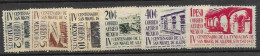 Mexico 1943 Mlh * 12 Euros Complete Set (but Small 2c And 10c Without Gum) - México