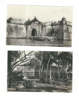 2 POSTCARDS  GATE OF SAN FERNANDO CARTAGENA  / ANTA MARTA - Colombia