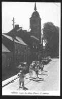 1980  --  BELGIQUE  --  PIETON . VUE DU VILLAGE . 4A804 - Non Classés