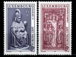 ⁕ LUXEMBOURG 1978 ⁕ Europa Cept - Architectural Monuments Mi.967-968 ⁕ 2v MNH - Unused Stamps