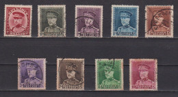 Lot De Timbres De Belgique De 1931 YT 217 à 324 MI 305 313 - Gebruikt