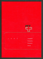 Livret Annuel Des Timbres Suisses, Oblitérées - 1983 - Usados