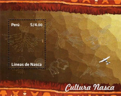 Peru 2022 UNESCO World Heritage — The Nazca Lines Stamp SS/Block MNH - Peru
