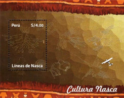 Peru 2022 UNESCO World Heritage — The Nazca Lines Stamp SS/Block MNH - Perù