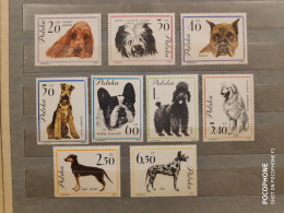 1963	Poland	Dogs (F88) - Unused Stamps