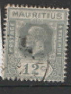 Mauritius 1921  SG 231  12c  Type (A)  Fine Used - Mauritius (...-1967)