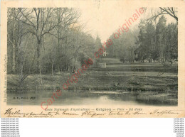 78.  GRIGNON .  Ecole Nationale D'Agriculture . Parc . Jet D'Eau . - Grignon