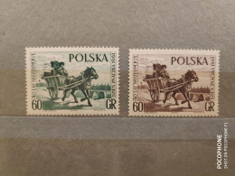 1961	Poland	Horses (F88) - Unused Stamps