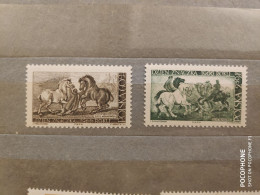 1966	Poland	Horses (F88) - Unused Stamps