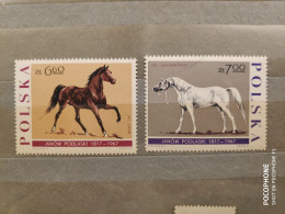 1967	Poland	Horses (F88) - Unused Stamps