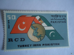 PAKISTAN MNH STAMPS  RCD  TURKEY IRAN PAKISTAN - Pakistan