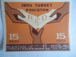 PAKISTAN MNH STAMPS  RCD  TURKEY IRAN PAKISTAN - Pakistan
