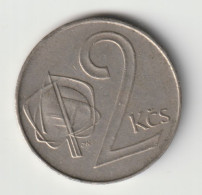 CZECHOSLOVAKIA 1991: 2 Koruny, KM 148 - Tsjechoslowakije