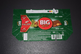 Emballage Chocolat Côte D'Or Chocolate Chocolade Big Nuts Lait - Autres & Non Classés